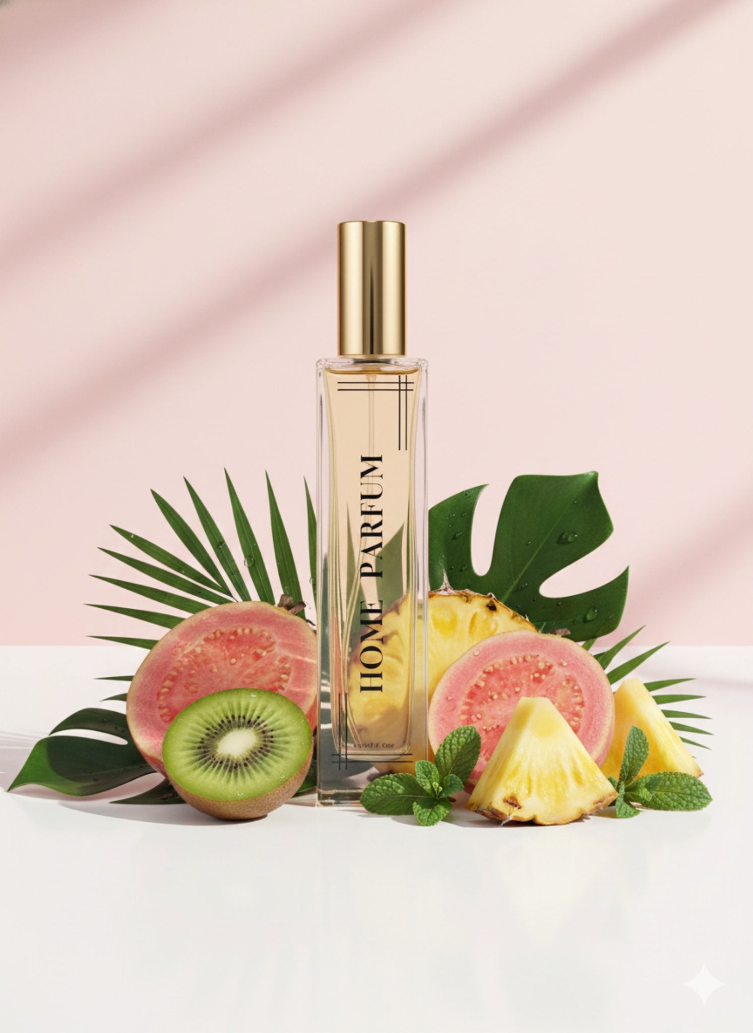 Adosa Benevolence fruity home perfume featuring pineapple guava kiwi and coconut