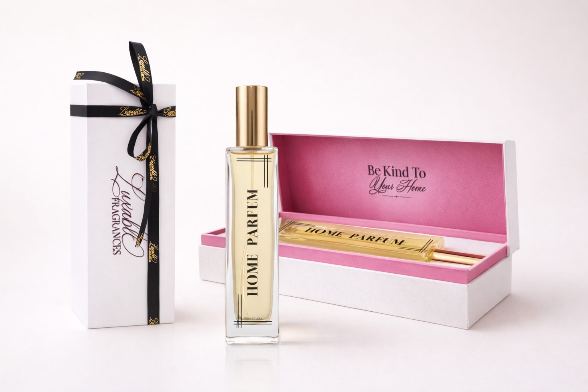 Luxable Fragrances Adosa Benevolence luxury home perfume gift packaging