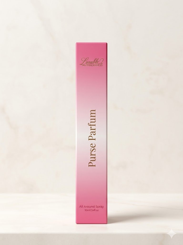 Luxable Fragrances Jahbari's Sweetness purse parfum luxury packaging box
