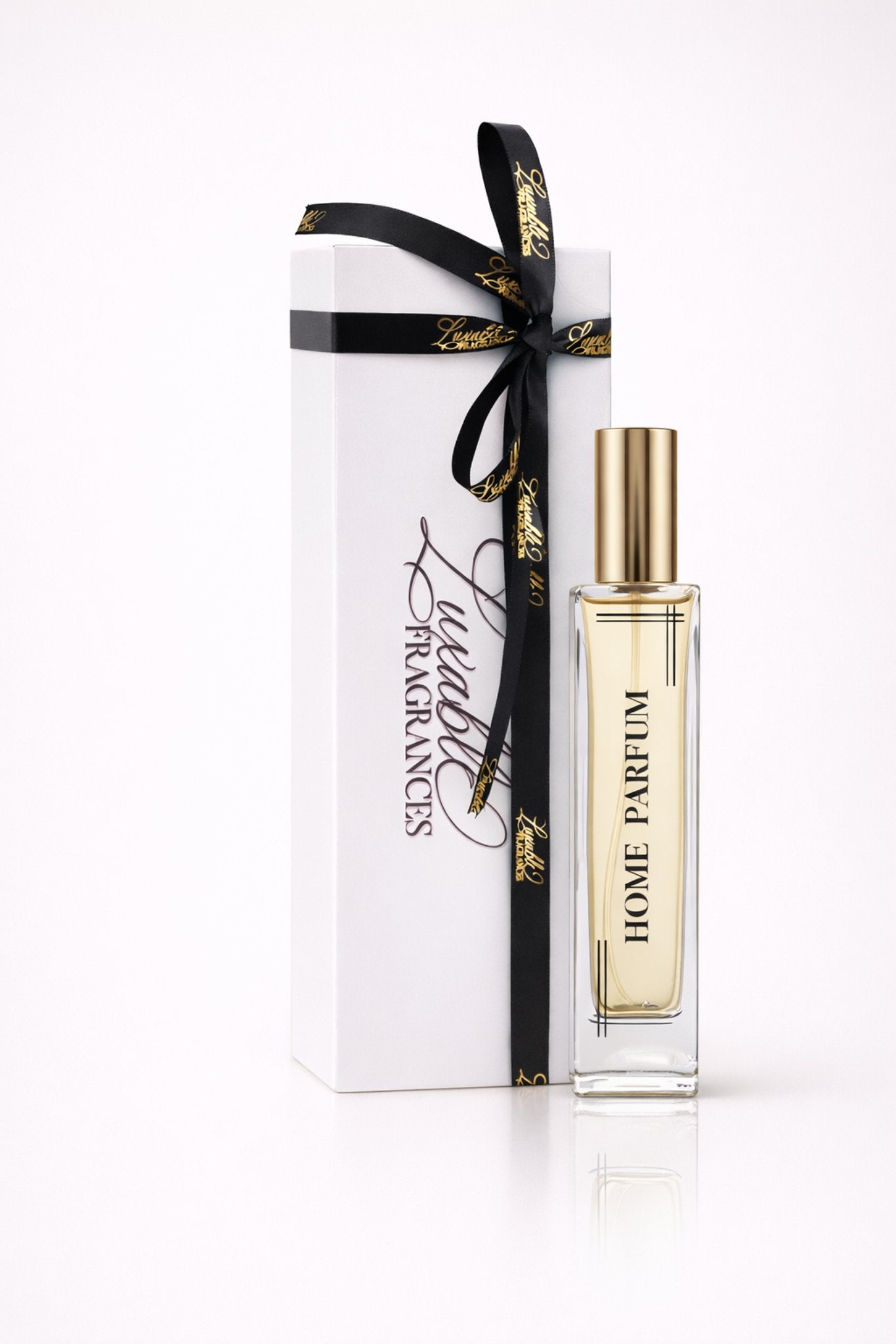 Luxable Fragrances Pure Comfort home perfume gift box packaging