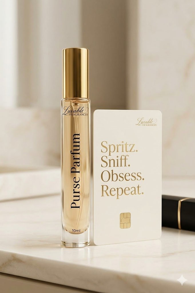 Luxable Fragrances Romaine's Love purse parfum 10ml travel size comparison